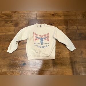 Yellowstone Dutton Ranch Cowboys Crew Sweatshirt